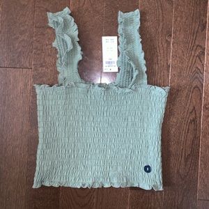 hollister cropped tank!